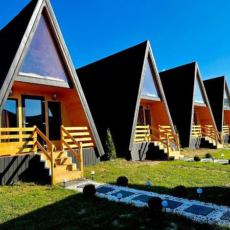 Capu Cîmpului A-Frame Bucovina- Paradis Bucovinean المظهر الخارجي الصورة