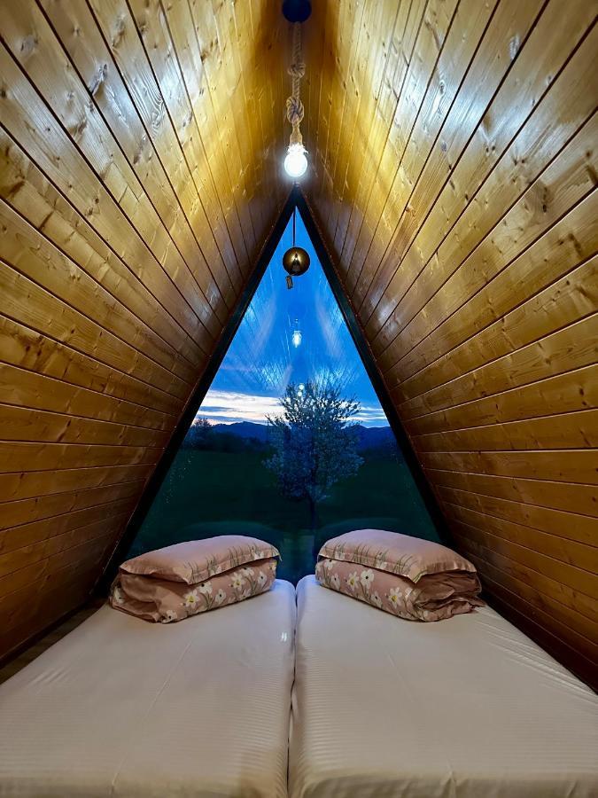 Capu Cîmpului A-Frame Bucovina- Paradis Bucovinean المظهر الخارجي الصورة